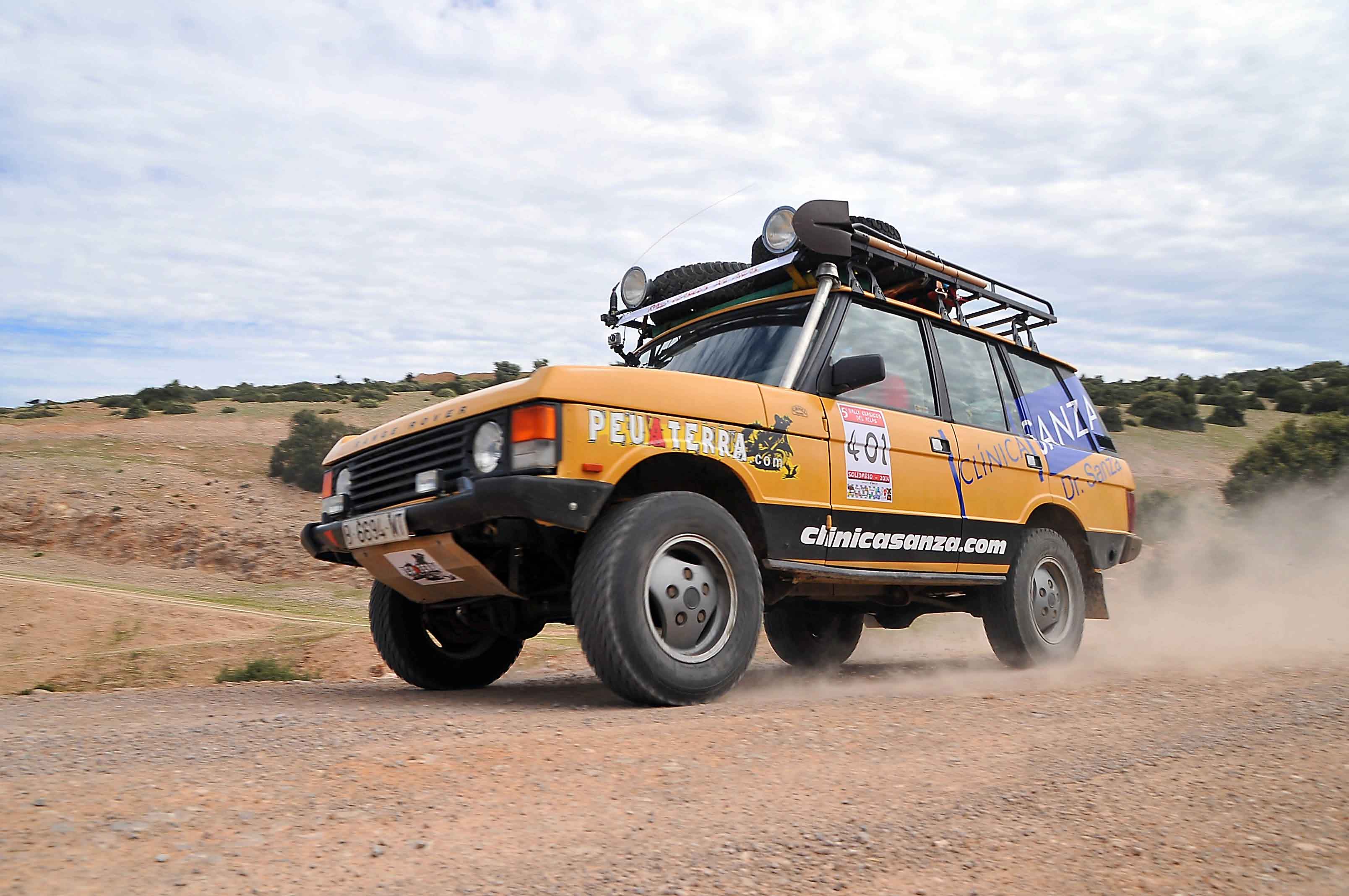 Fotos durante el Rally Clasicos del Atlas 2014