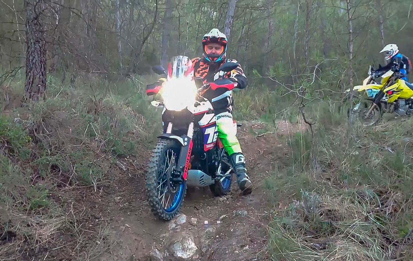 Ruta Trail alrededor de Castelloli + Estreno Tenere 700