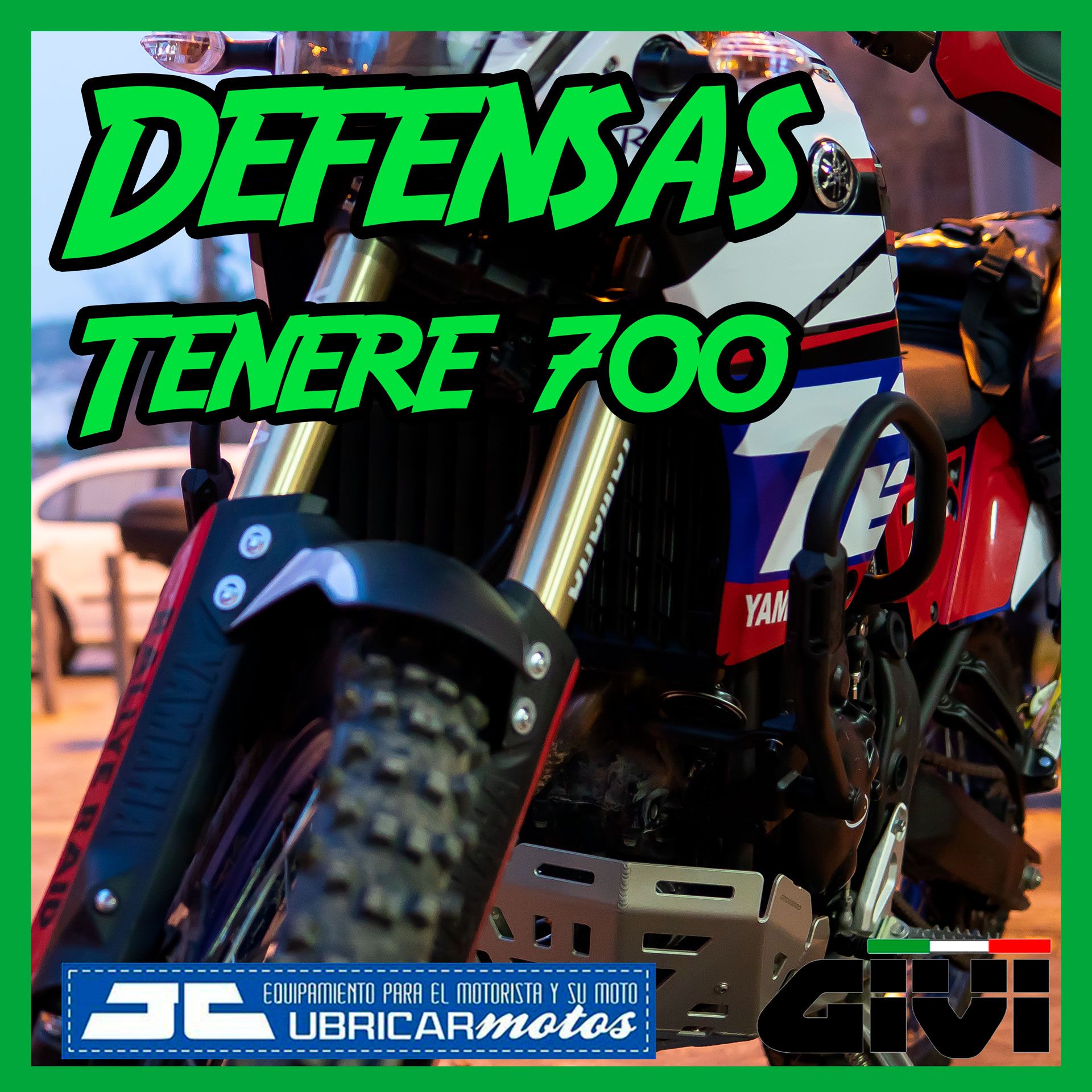 DEFENSAS MOTOR YAMAHA TENERE 700 – GIVI NEGRA TN2145